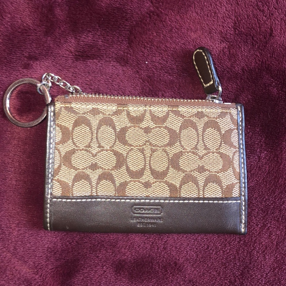 Coach change purse!